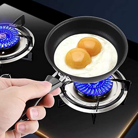 Regun Portable Mini Frying Pan - Portable Mini Frying Pan Poached Egg Household Small Kitchen Cooker Cover