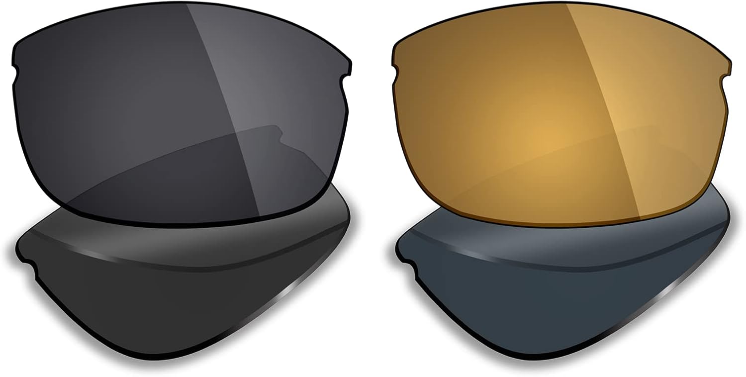 Mryok 2 Pair Polarized Replacement Lenses for Oakley Commit SQ Sunglass - Options