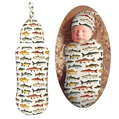 Vintage Colorful River Fish