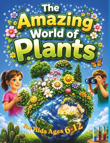 The Amazing World of Plants for Kids Ages 6?12: Fun Nature Activities, Plant Facts, and Educational Outdoor Adventures for Curio