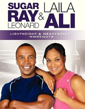 DVD Sugar Ray Leonard & Laila Ali: Lightweight / Heavyweight Workouts Book