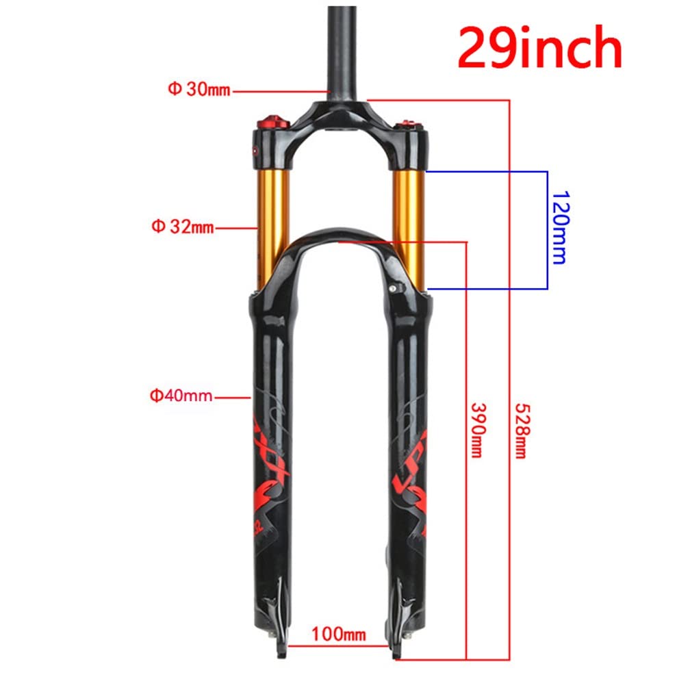 Mv Tek 307100430 Forcella Mtb 330 26 120mm Molla Lock Out Disco V Bra - Foto 7