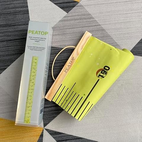 Wall-Mounted Rulers for Measuring A Person's Height Cover