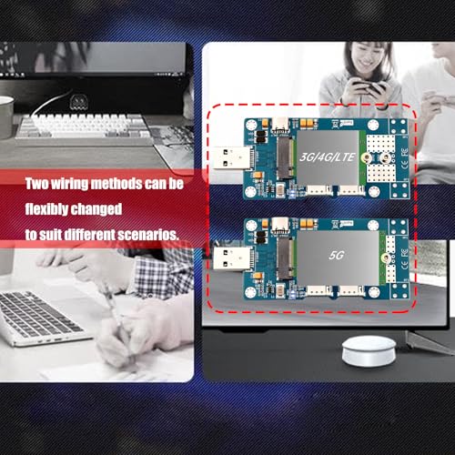 Carte d'extension 4G pour PC fixe avec adaptateur USB double fente réseau - 4