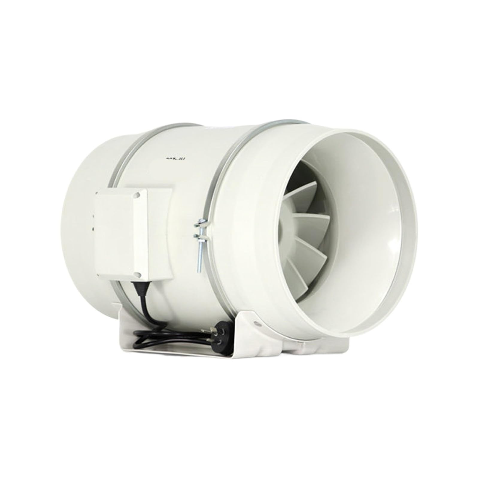Ventilador de conducto refuerzo flujo diagonal-PE gran potencia succión(HF-250PE 3000 rpm stepless speed)