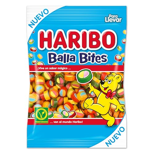 Haribo BALLA BITES - 18 bolsas x 100g (1800 gr)