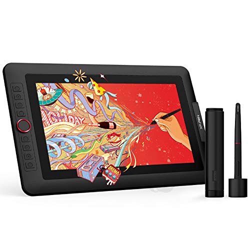XP-PEN Artist 13.3 Pro | Tableta Gr�fica con Pantalla 13.3 Pulgadas HD IPS 123% sRGB | Tableta de Dibujo con 8 Teclas de Atajo y 1 Dial | con L�piz sin Bater�a | Edici�n Especial Festival