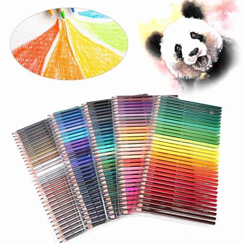 Lápices de colores sin roturas de 160 tonos a base de aceite para tus dibujos 4