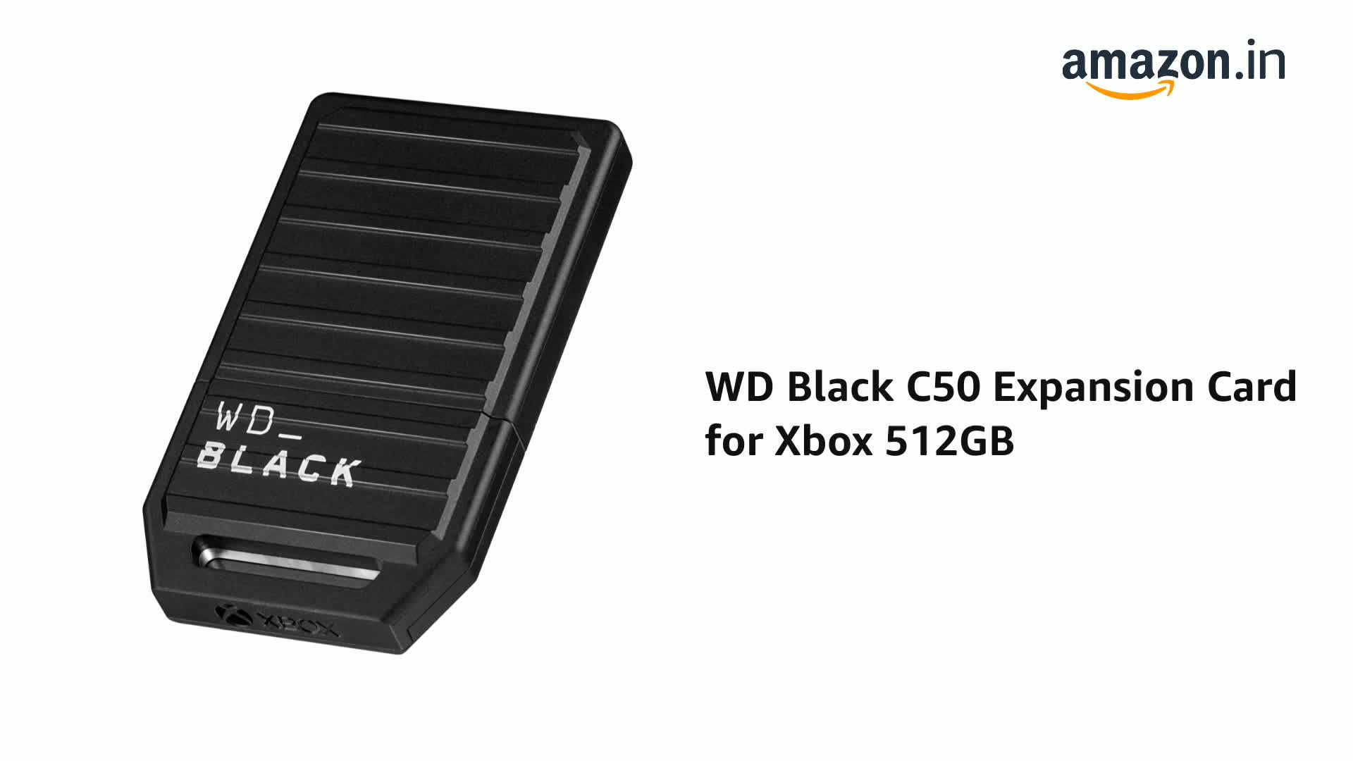 WD Black C50 Expansion Card for Xbox 512GB : Amazon.in: Video Games