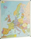 Mapa magnético de la superficie mundial, plásticos y metálicos, permite el uso de imanes