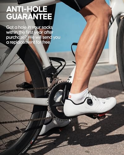 Image of DANISH ENDURANCE Low-Cut Cycling Socks, Fast-Dry, Men & Women, 3-Pack | Low-Cut Cycling Socks, Fast-Dry & Cushioned Fit for Road Cycling, MTB & Summer Rides, Unisex