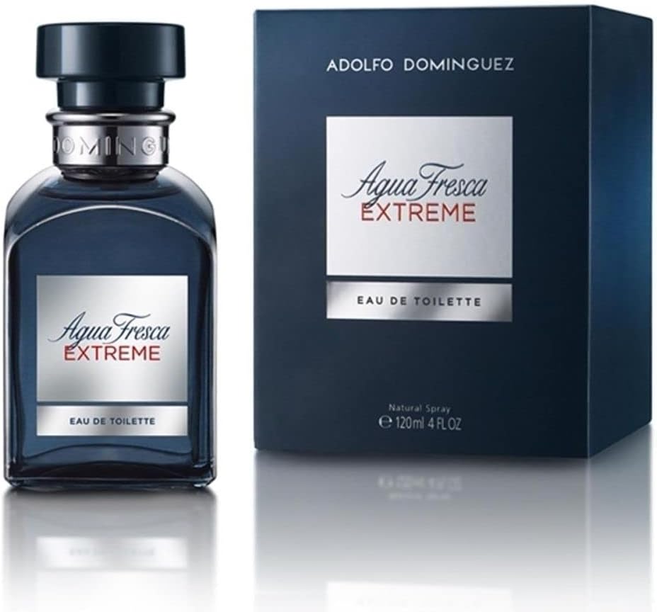 Adolfo Dominguez Aqua Fresca Extreme Eau De Toilette for Men, 120 ml