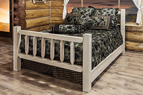 Montana Woodworks King Bed - Unfinished #TOP4