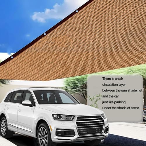 Toile ombrage extérieur 10x20 m avec maillage renforcé durable - 3