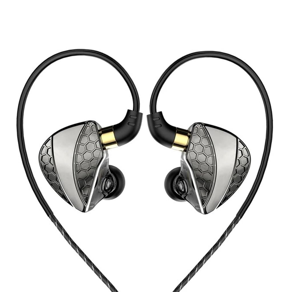 Concept Kart QKZ Hi6T Wired Earphones with Microphone, 11mm Dynamic Driver Unit Stereo 3.5mm L-Shaped Gold-Plated Plug, Large Moving Coil, High Defination Microphone with Function Button. (B0D2D3P3NT) Amazon Price History, Amazon Price Tracker