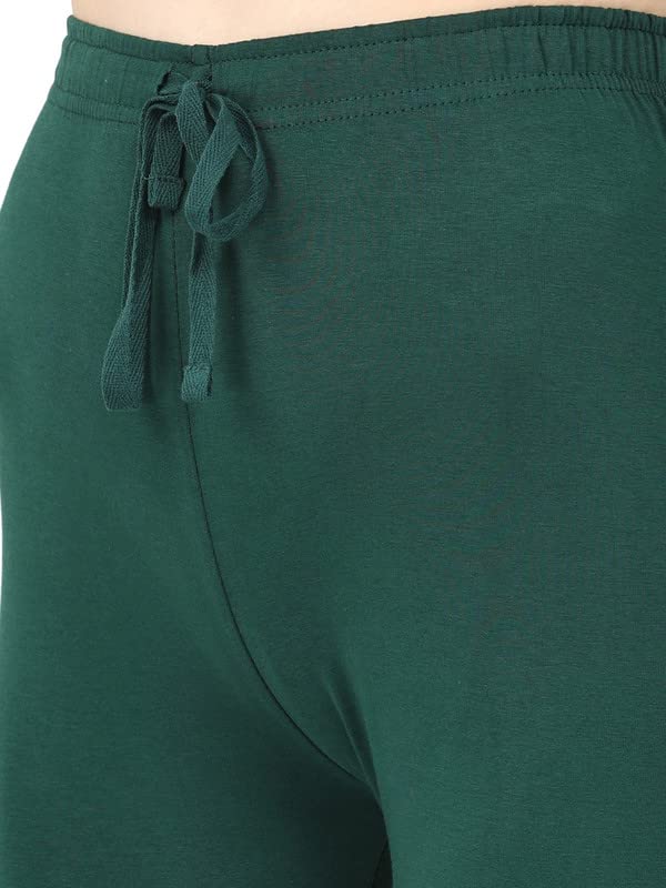 Image of Robinbosky Cotton Churidhar Leggings for Women - Stylish, Stretchable & Flattering Fit for All-Day Comfort
