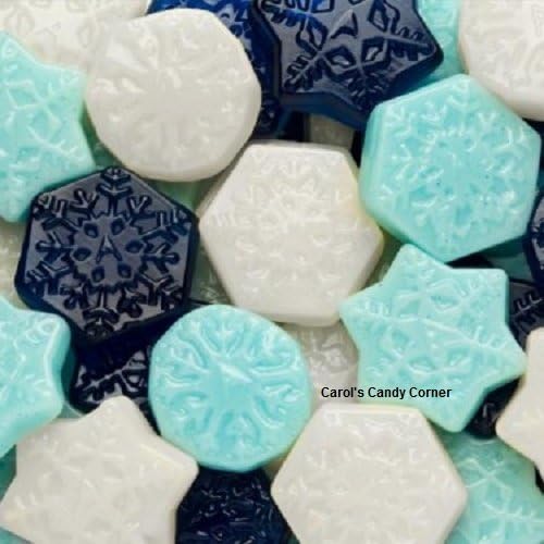 Albanese Gummy Snow Flurries Candy - 1 Lb - Approx. 70 Pcs.