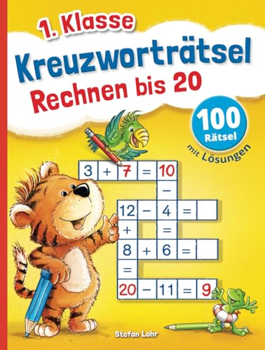 Kreuzworträtsel: Rechnen bis 20 (ab 1. Klasse)