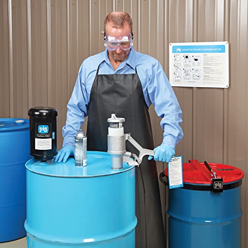 PIG Aerosol Can Recycler | Single-Can Recycling System | For 5" H to 9.5" H Cans | DRM1266 - Thumbnail 2