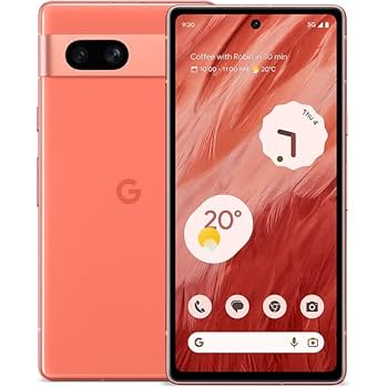 Amazon.com: Google Pixel 7a 5G, US Version, 128GB, Coral