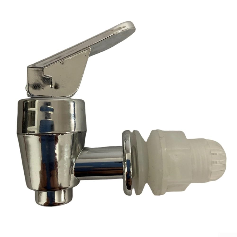 12mm Kunststoff Weinflaschenhahn Wasserauslauf | 12mm Bohrung, tropffreies Gießen, glatter Fluss, weißes Design, einfache Handhabung