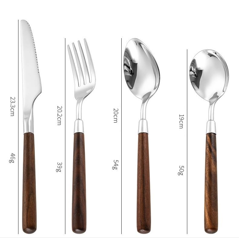 Set Cuchillos Cocina 4 Piezas Acero Inox miniatura 2