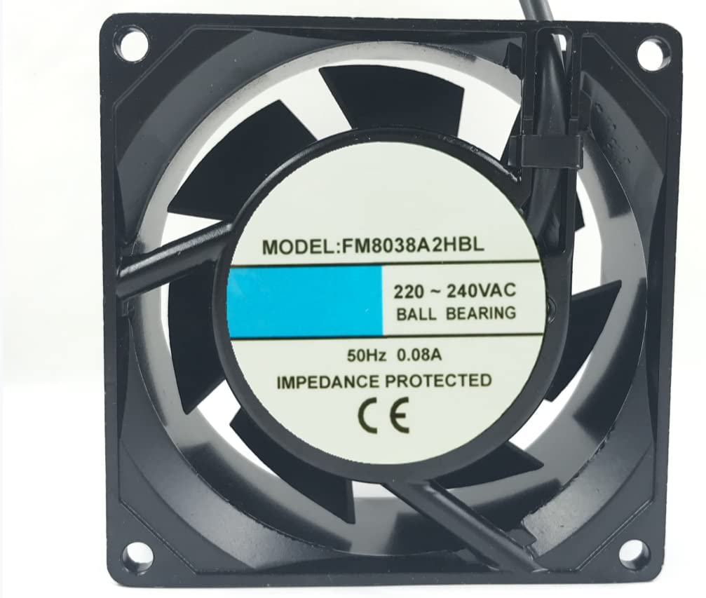 GJEXXPTST 220V 0.08A 8038 Cooling Fan 80X80X38mm