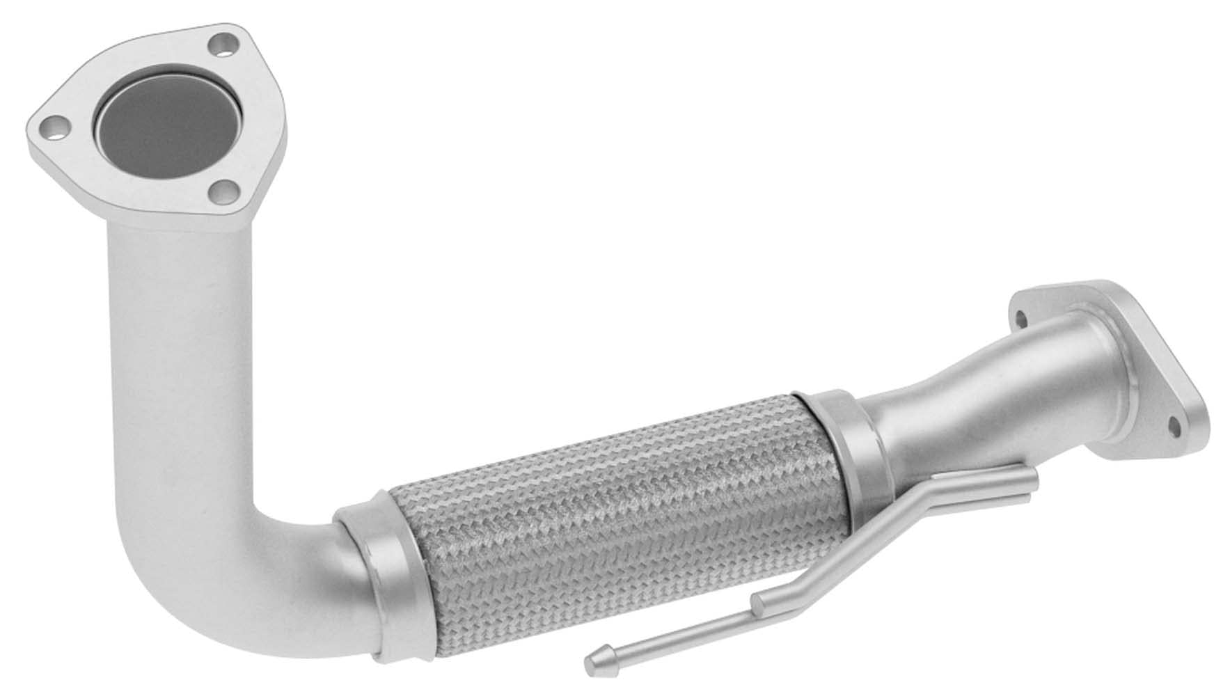 HELLA 8LA 366 005-341 Tubo gas scarico - Easy2Fit® Kit - anteriore - monopezzo - Kit con parti annesse - per es. FIAT PUNTO