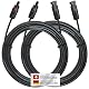 VESVITO Solarkabel 2 x 5m 4mm mit Solarstecker