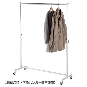 ハンガーラック　2台セット価格　高さ調節可能　店舗什器 ハンガーラック 2台セット価格 高さ調節可能 店舗什器 ハンガー
