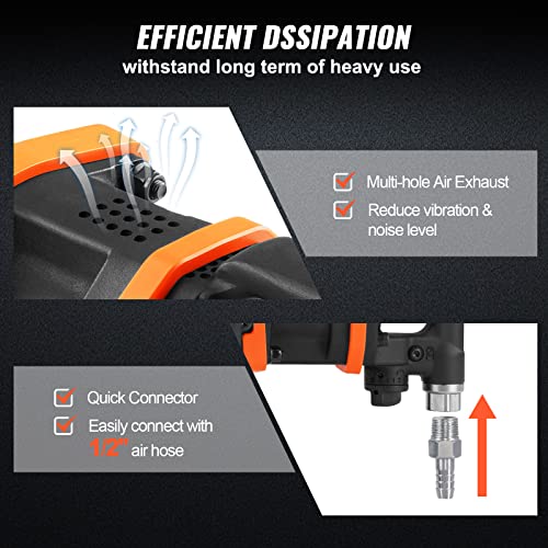 VEVOR 1-Inch Air Impact Wrench