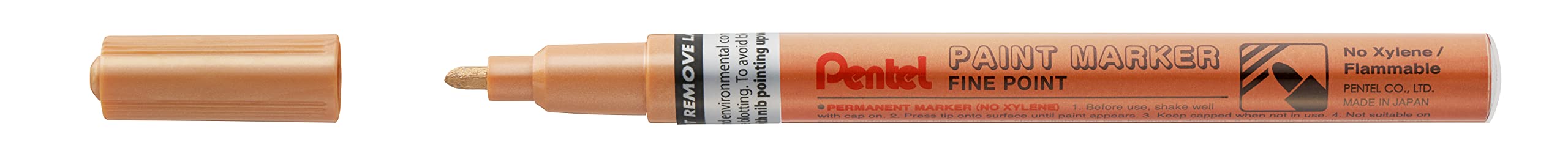 Pentel Bullet Paint Marker Fine - Bronze