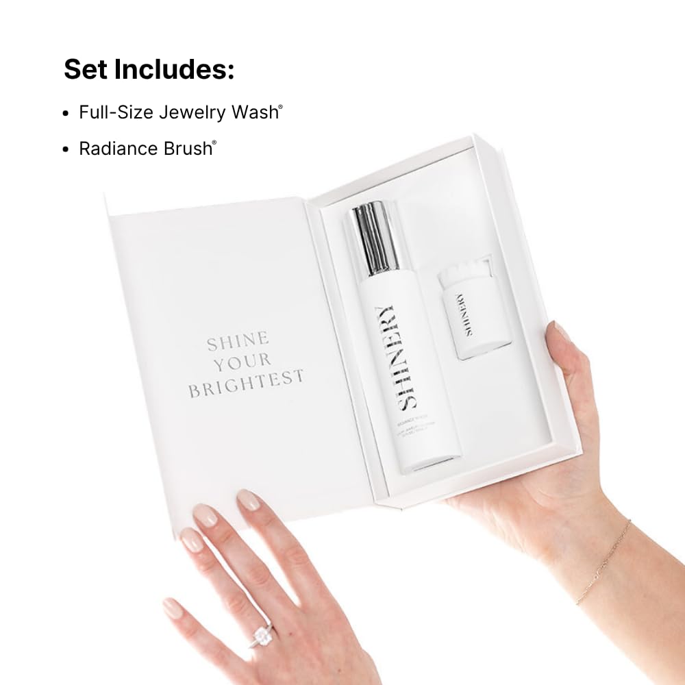 Shinery RWBDuo Productos de Limpieza y Cuidado de Joyas, sintético, Blanco, 2