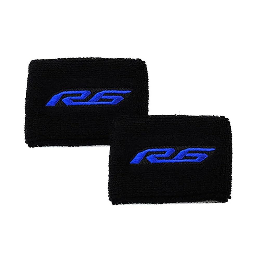 Bouchon réservoir Liquide Frein pour Y&amaha R6 YZF-R6 YZF R6S YZFR6 Moto Frein Avant réservoir Chaussette Fluide réservoir d'huile Couverture Chaussette Manches Moto Frein