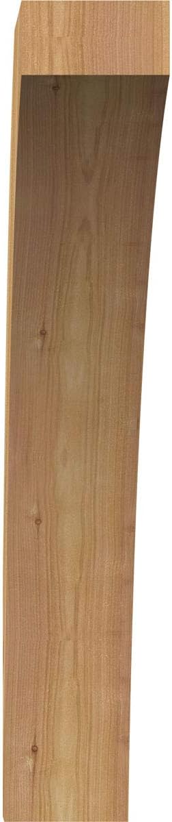 Ekena Millwork BRC04X24X24THR00RWR Thorton Brace, 24"D x 24"H, 4" W Western Red Cedar (Rough Sawn) - - 