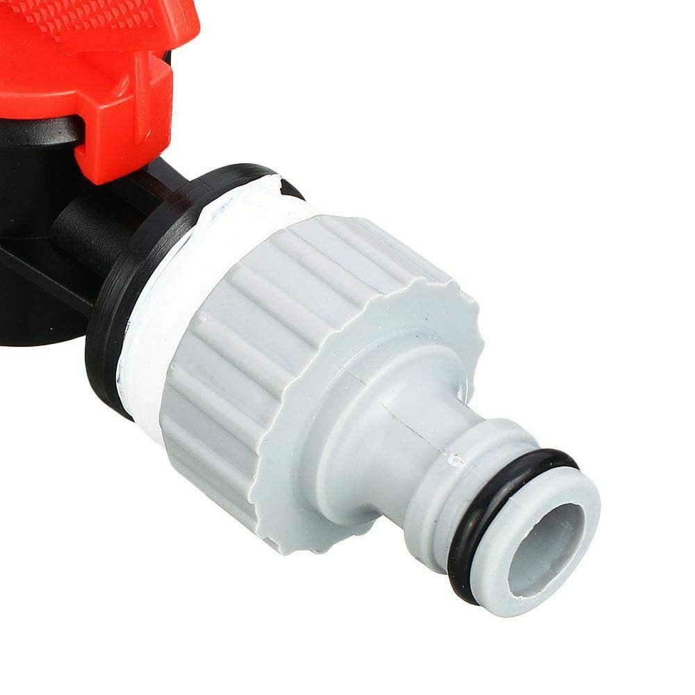 Adattatore Per Serbatoio IBC Con Rubinetto E Raccordo – Filettatura S60x6 – Attacco 3/4” - 5