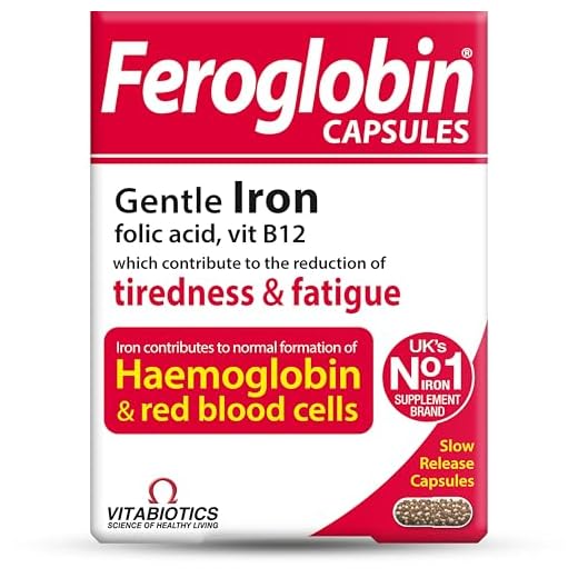 Feroglobin Iron Supplement Capsules