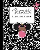 BeYOUtiful Brown Girl Project : Composition Book (Pink) 1952624266 Book Cover