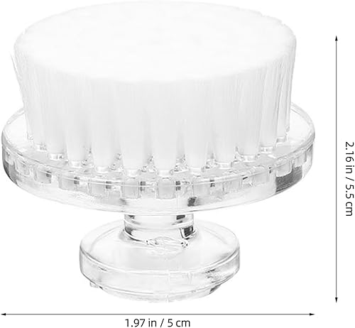 Miniatura 8 de Cepillo de limpieza facial manual, cepillo exfoliante suave para limpieza profunda de poros y cuidado de la piel, cara compacta de mano para uso