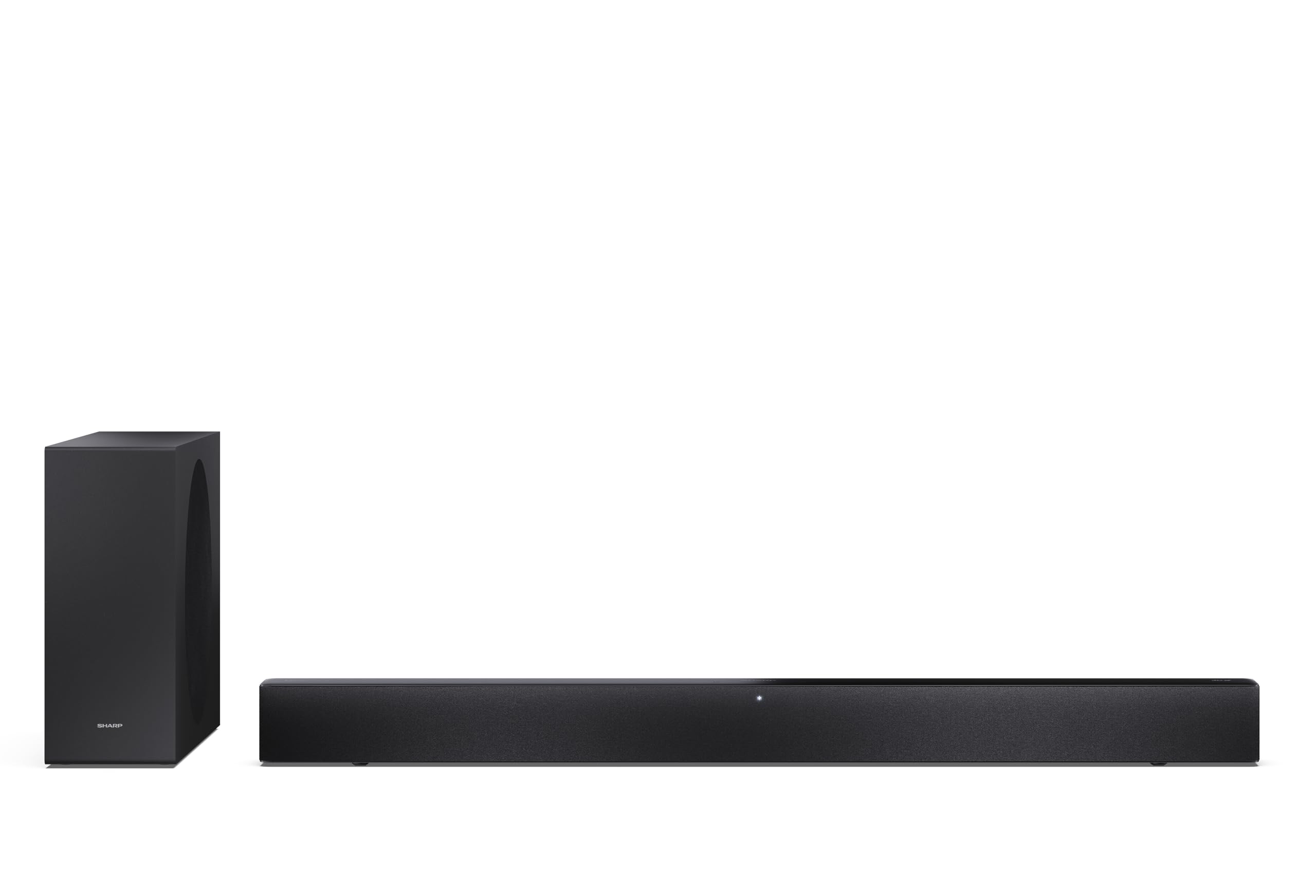 Sharp HT-SBW310 Soundbar 2.1 Dolby Atmos + DTS Virtual:X, Bluetooth con HDMI ARC/CEC, potenza totale 330 W, 80 cm, nero