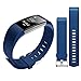 Hanlesi Band Compatible with Fitbit Charge 2, TPU Soft Silicone Adjustable Replacement Sport Strap Large and Small Band for Fitbit Charge 2 Band Smartwatch Heart Rate Fitness