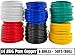 GS Power 100% Copper 14 AWG (American Wire Gauge) Automotive Primary Wire 6 Roll Color Combo (50 Feet Roll, 300 FT Total) for 12V Car Audio Video Trailer Harness Wiring (Also in 16 & 18 GA Combo)