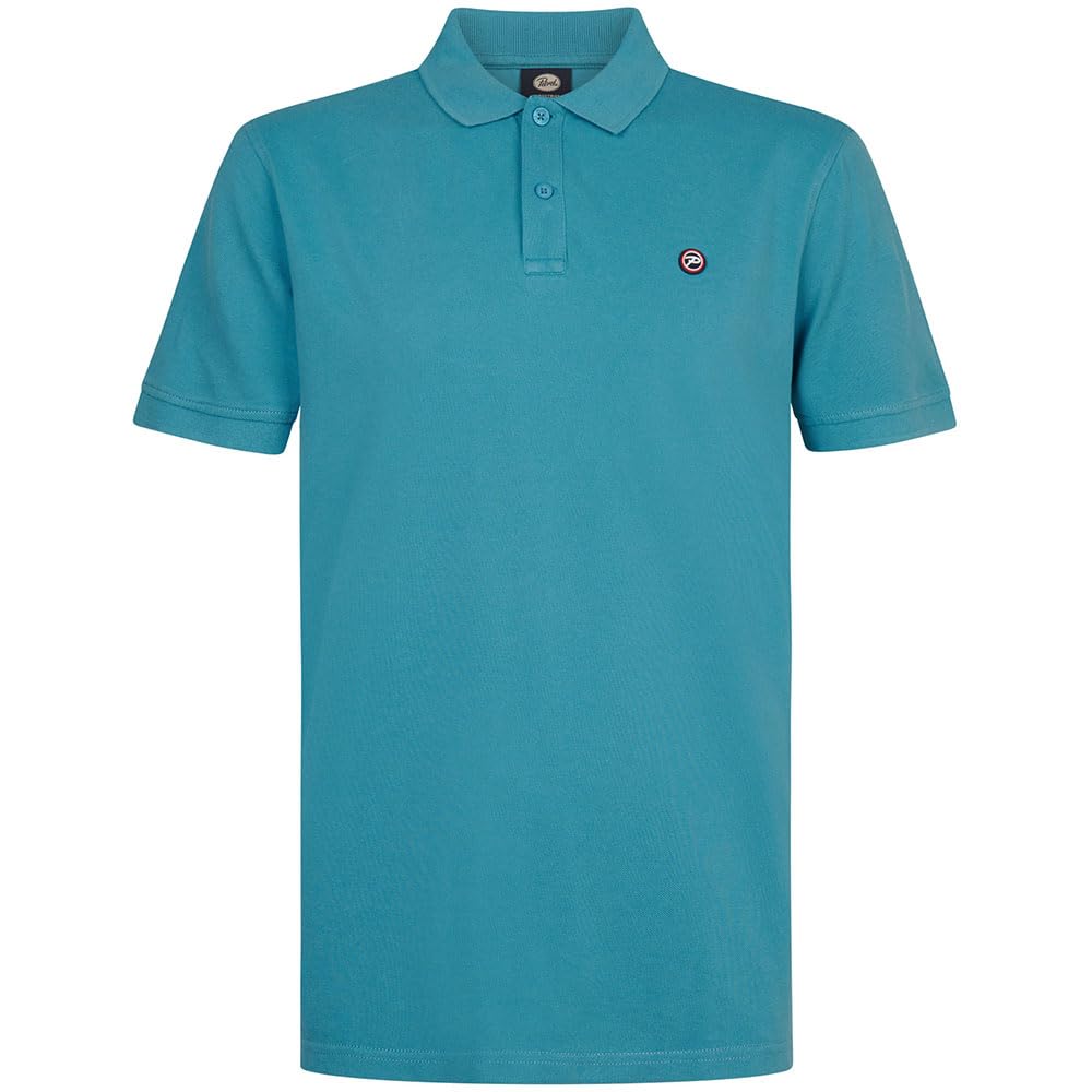 Polo homme Petrol Industries bleu id&eacute;al pour vos sorties d'&eacute;t&eacute;