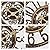WrtmyR Outdoor Wall Clock Waterproof, 12 Inch Silent Non-Ticking Battery Operated Outside Clock, Decor Clock for Patio, Pool, Garden, Fence, Porch, Lanai, Farmhouse Decor (Dark Gold)