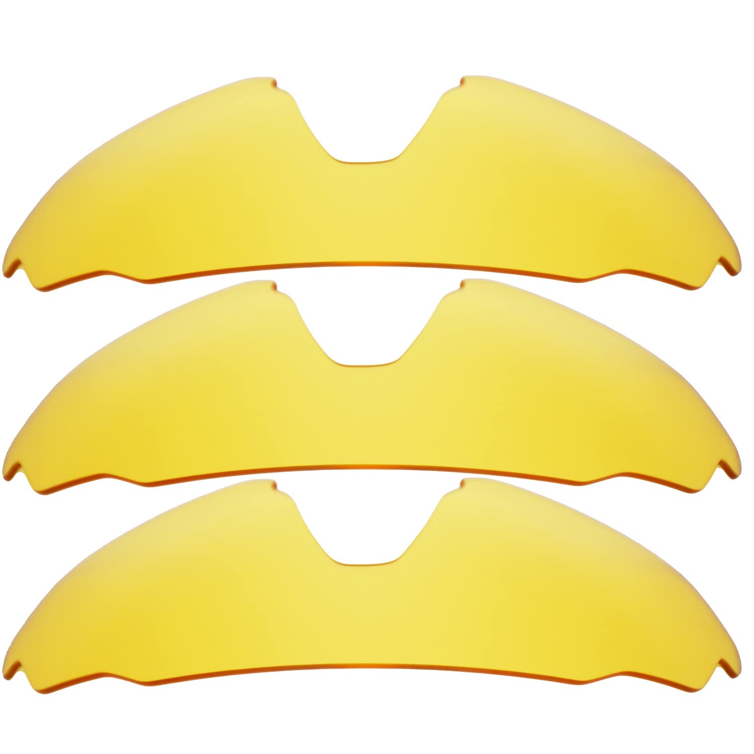 Verres polarisés Oakleys Flight Jacket - Haute définition jaune transparent