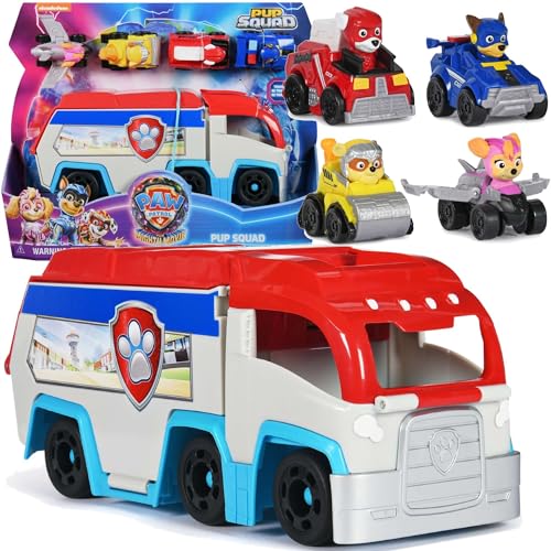 Paw Patrol Little Patroller Set + Figuras Cachorros Coloridos Coches Vehículos