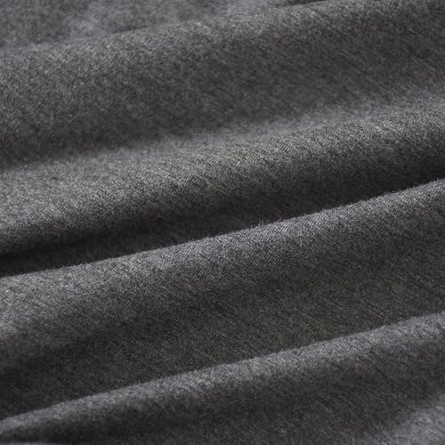 Lu's Chic Men's Summer Pajama Set Short Sleeve 2 Piece Comfy Short Spring Soft Stretchy Drawstring Lounge Set3