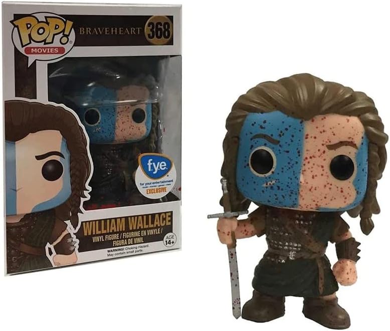Funko Pop! Movies Braveheart William Wallace #368 (Blood Splattered Exclusive)