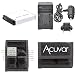 SLB-10A Rechargeable Battery + Car / Home Charger + Acuvar Battery Pouch For Samsung WB150F, WB250F, WB350F, WB500, WB550, WB750, WB850F, WB800F, WB1100F, WB2100, HMX-U100, HMX-U100UN, HMX-U100SN & More