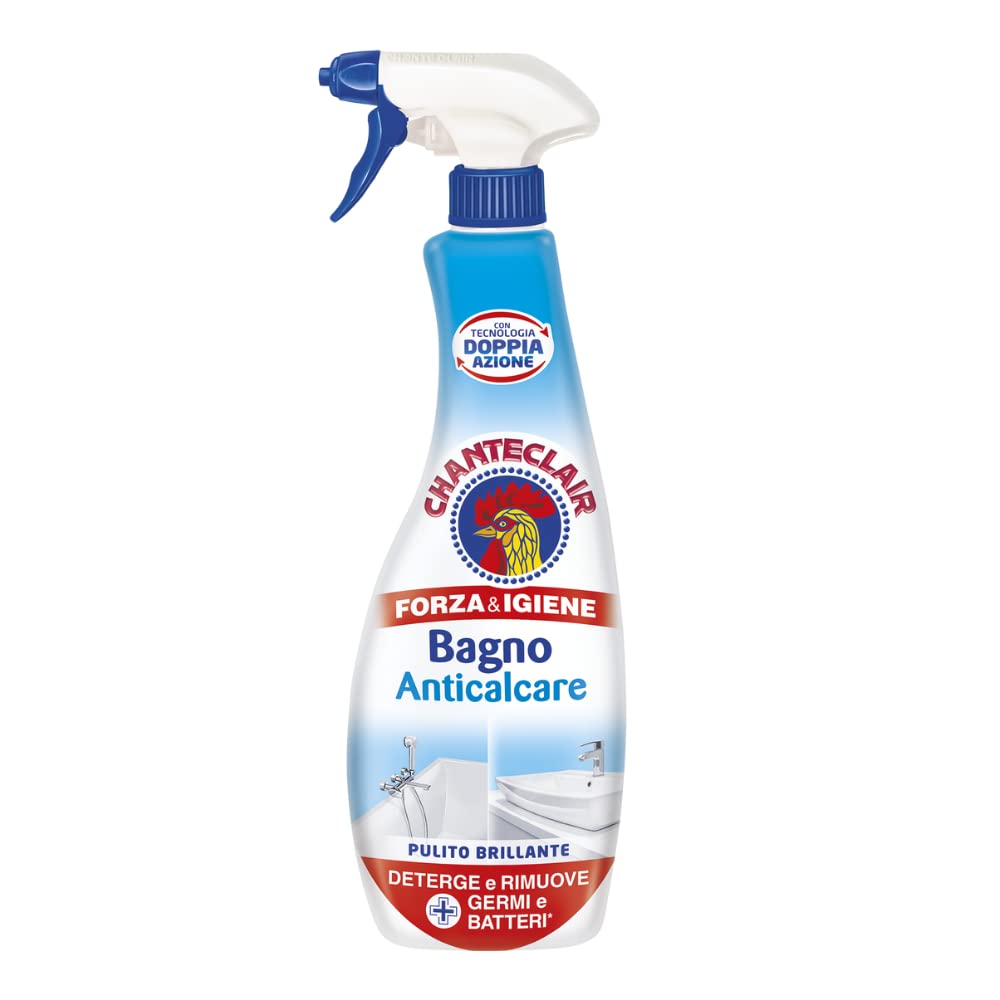 Chanteclair - Baño antical, doble acción: elimina la cal y la suciedad, limpia brillante, fuerza e higiene - 625 ml